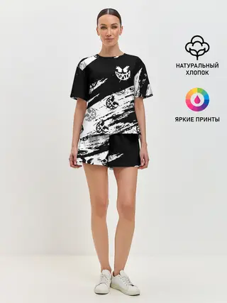 Женская пижама с шортами / PYROKINESIS.