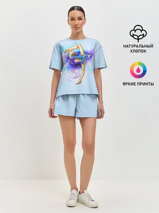 Женская пижама с шортами / Художественная гимнастика