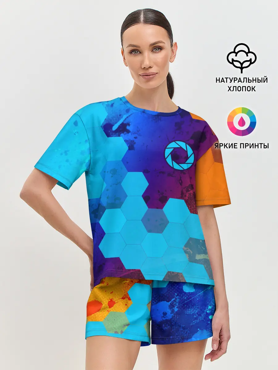 Женская пижама с шортами / PORTAL / ПОРТАЛ