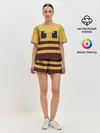 Женская пижама с шортами / Minecraft Bee