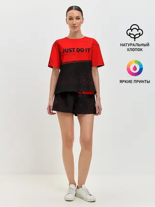 Женская пижама с шортами / JUST DO IT
