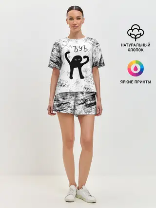 Женская пижама с шортами / ЪУЪ СЪУКА