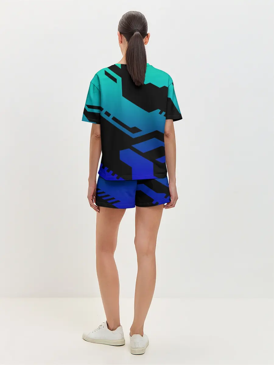 Женская пижама с шортами / Бэха | BMW