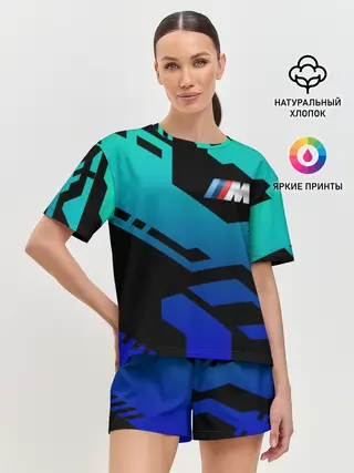 Женская пижама с шортами / Бэха | BMW