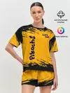 Женская пижама с шортами / Pikachu black&yellow