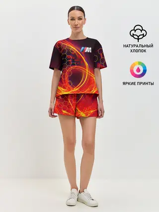 Женская пижама с шортами / BMW | Спорт