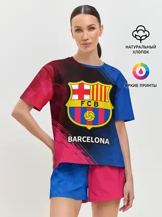 Женская пижама с шортами / BARCELONA / БАРСЕЛОНА