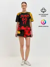 Женская пижама с шортами / JUST DO IT