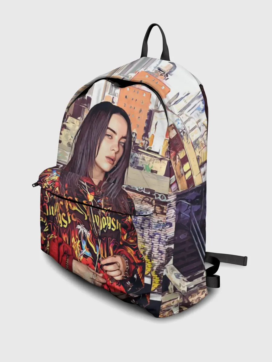Рюкзак джинсовый / Billie Eilish