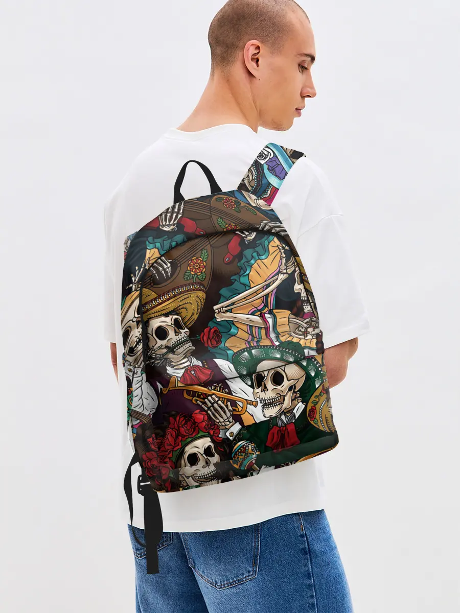 Рюкзак джинсовый / Мексиканская Вечеринка