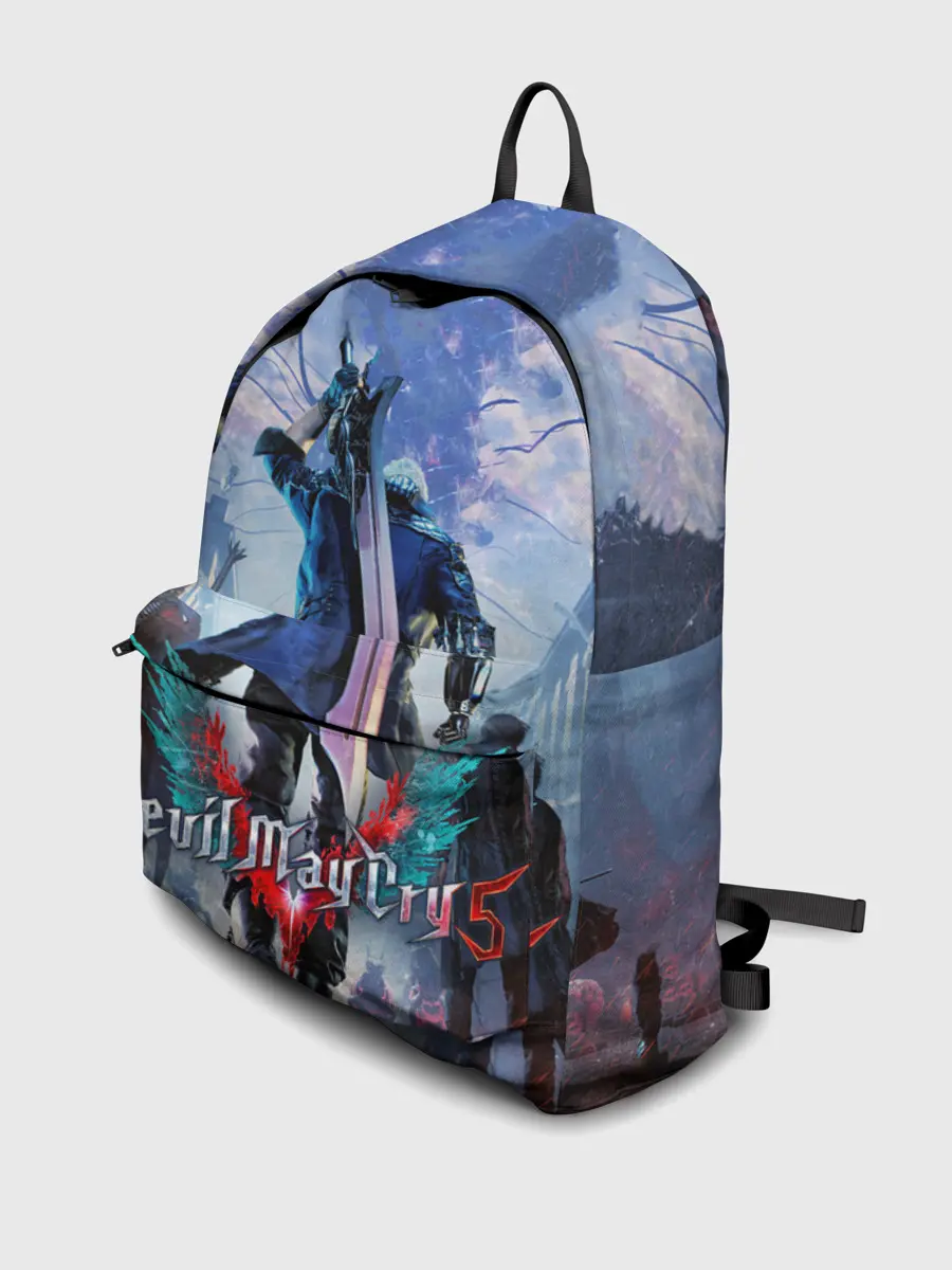 Рюкзак джинсовый / Devil May Cry 5