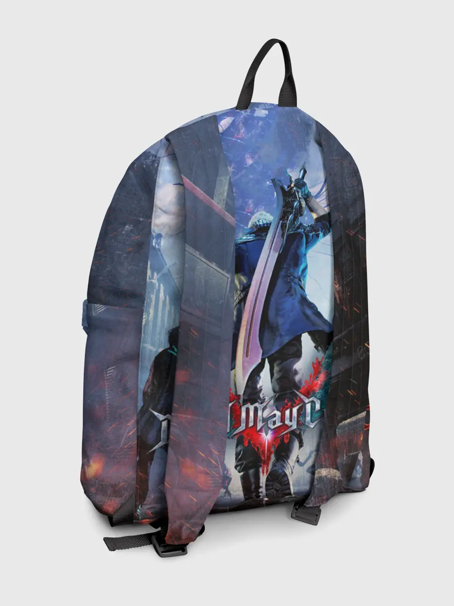Рюкзак джинсовый / Devil May Cry 5
