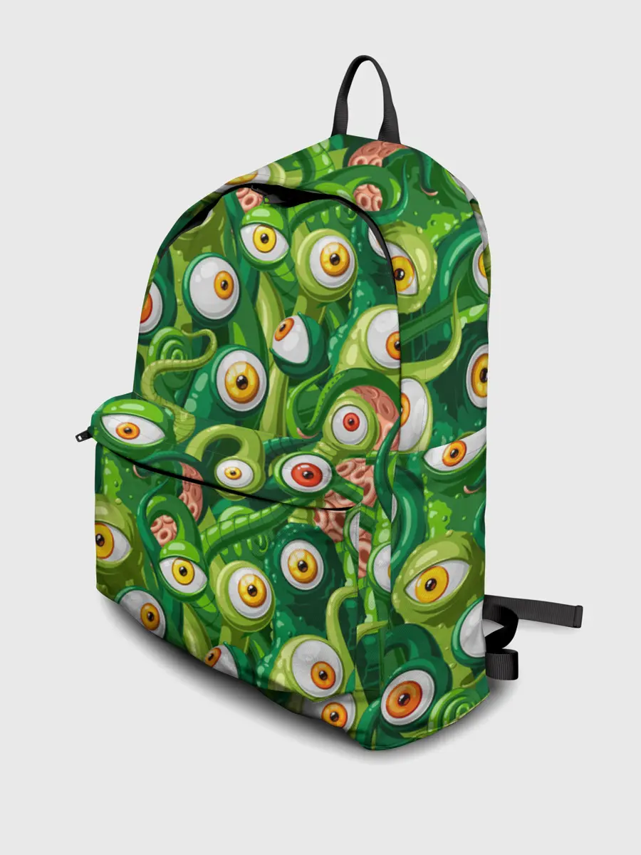 Рюкзак джинсовый / Щупальца с глазами