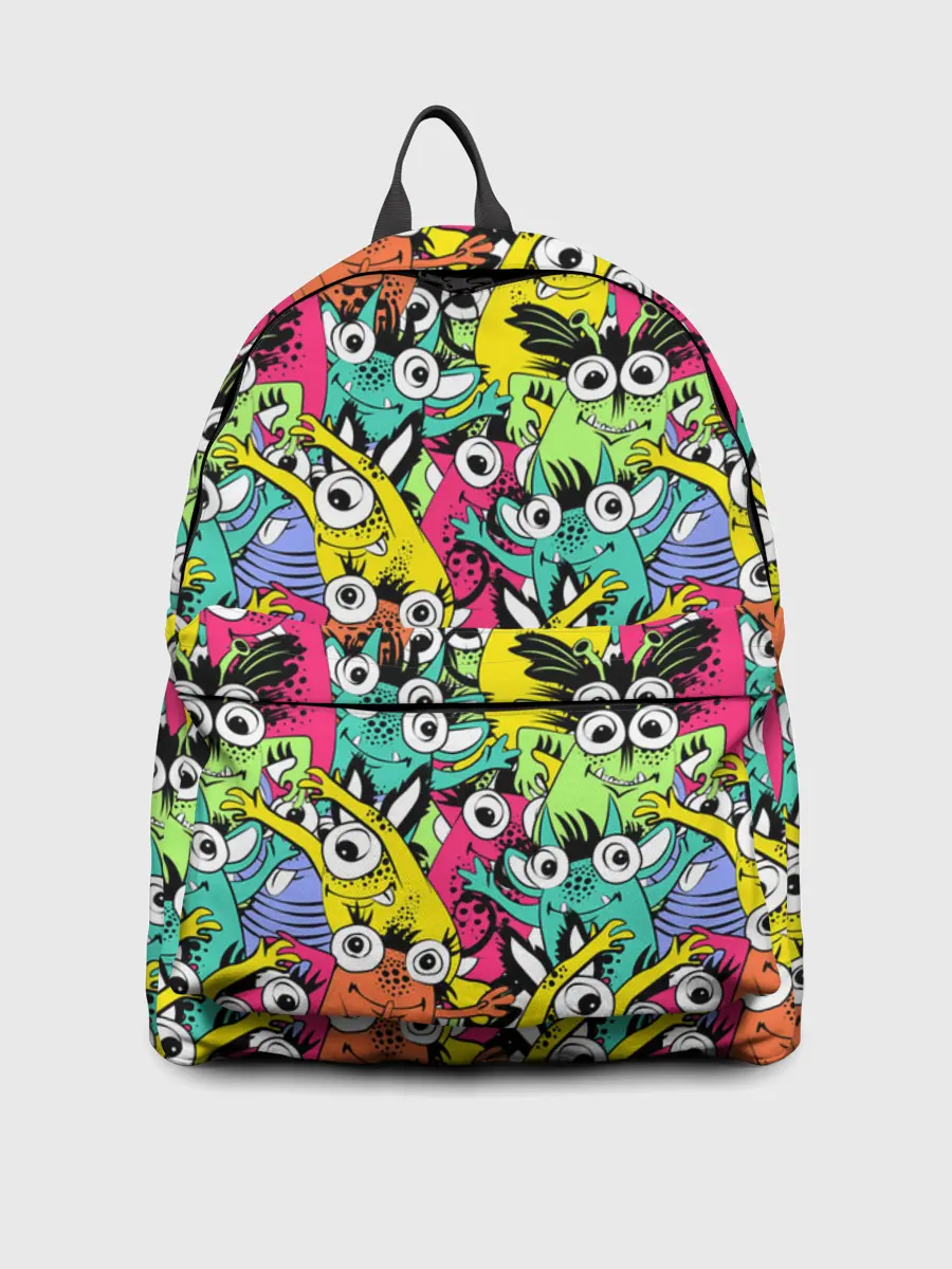 Рюкзак джинсовый / Весёлые монстры