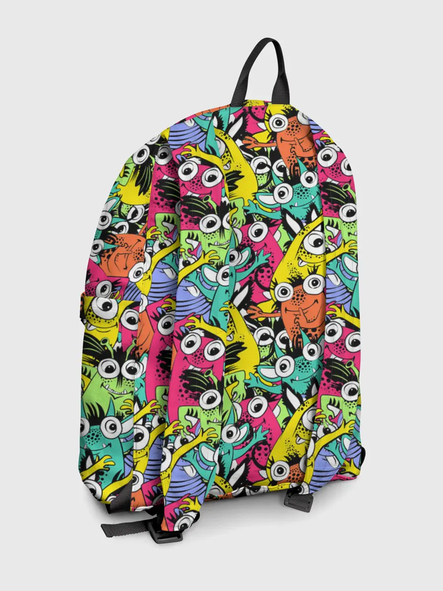 Рюкзак джинсовый / Весёлые монстры