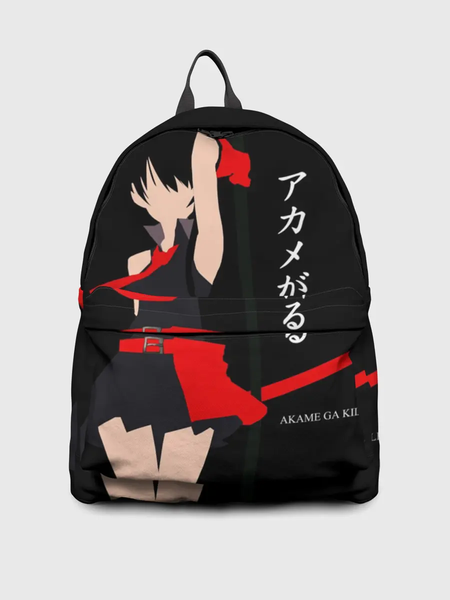 Рюкзак джинсовый / Куроме из Убийца Акаме