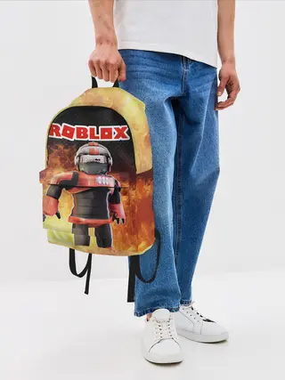 Рюкзак джинсовый / Roblox