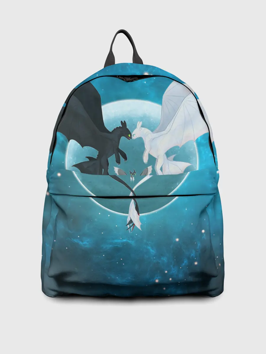 Рюкзак джинсовый / ночная фурия