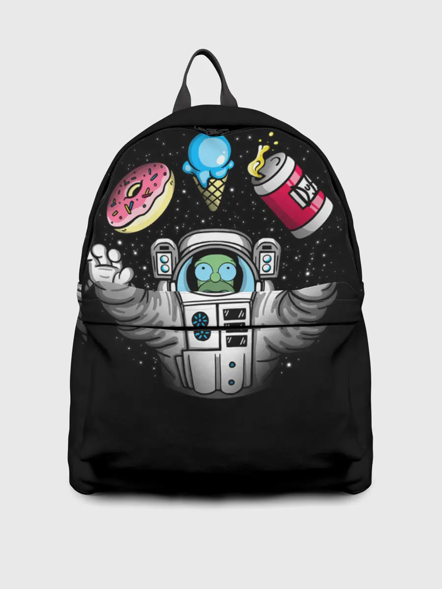 Рюкзак джинсовый / Гомер в космосе