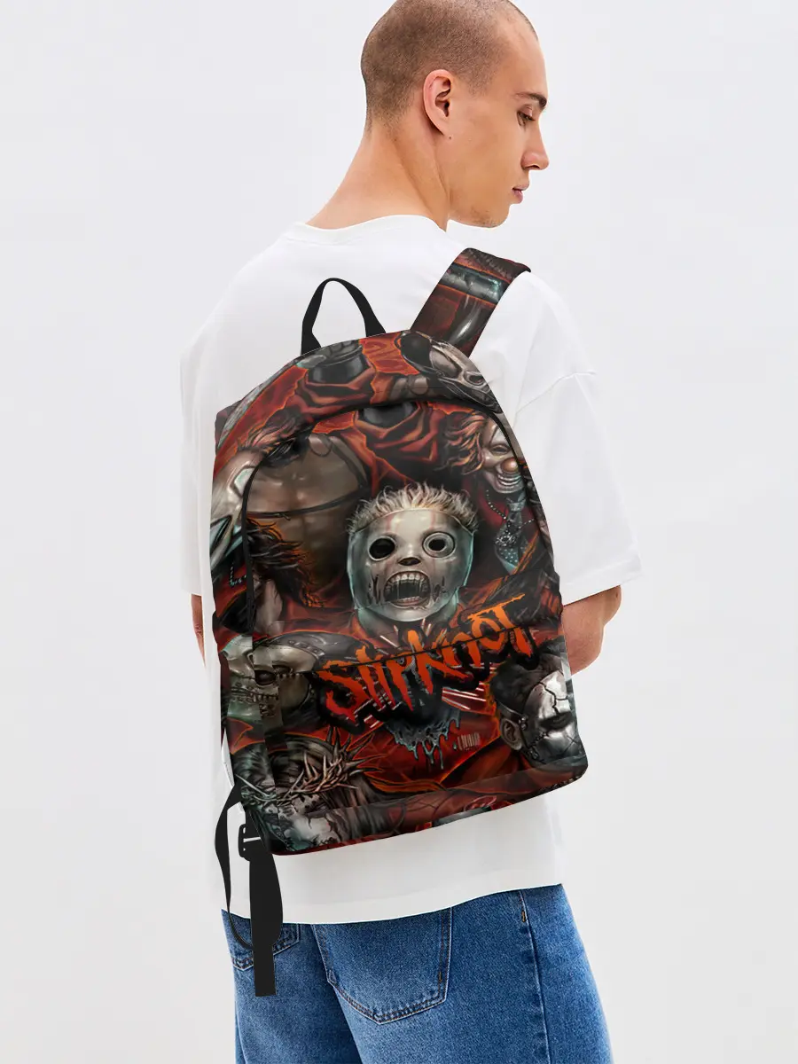 Рюкзак джинсовый / Slipknot