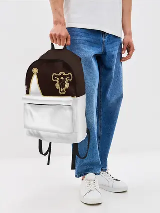 Рюкзак джинсовый / Мантия Чёрный Бык