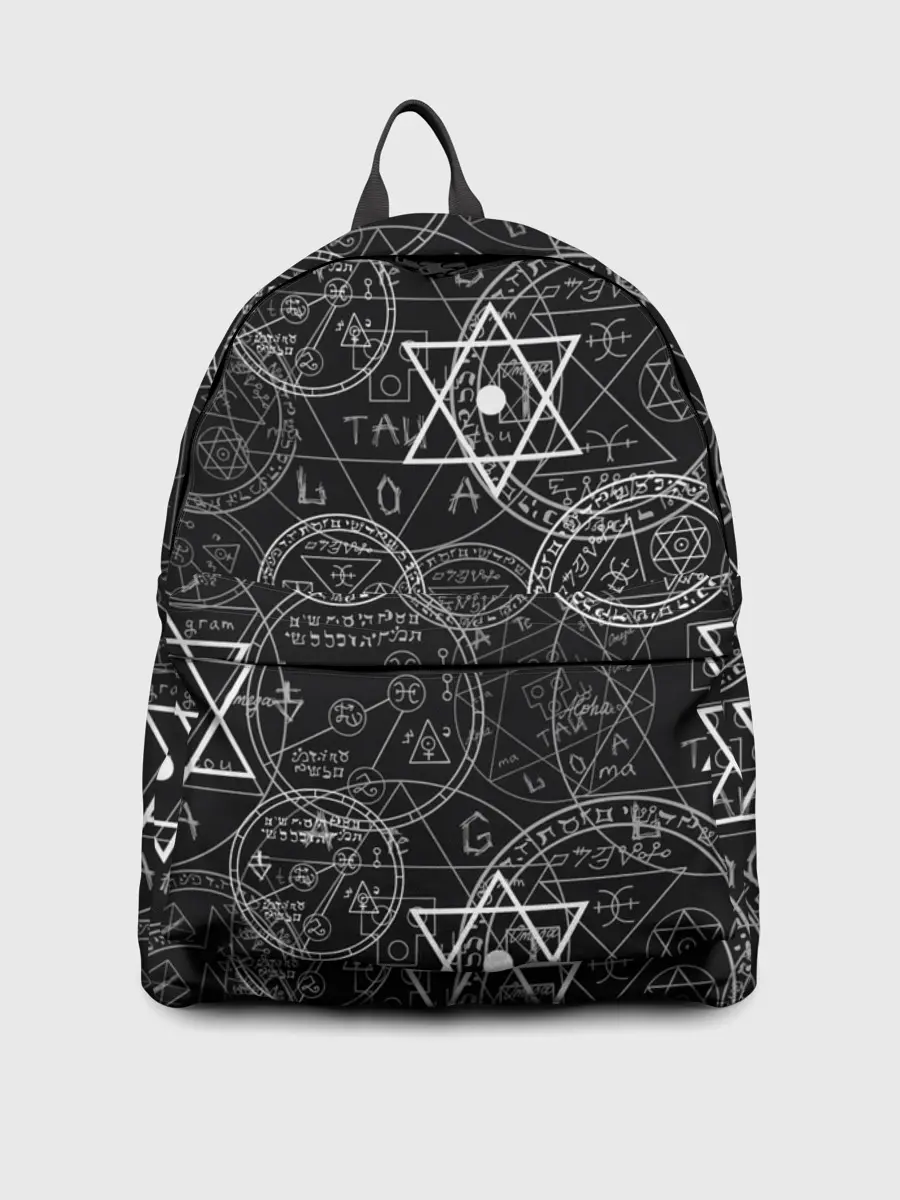 Рюкзак джинсовый / Мистический узор