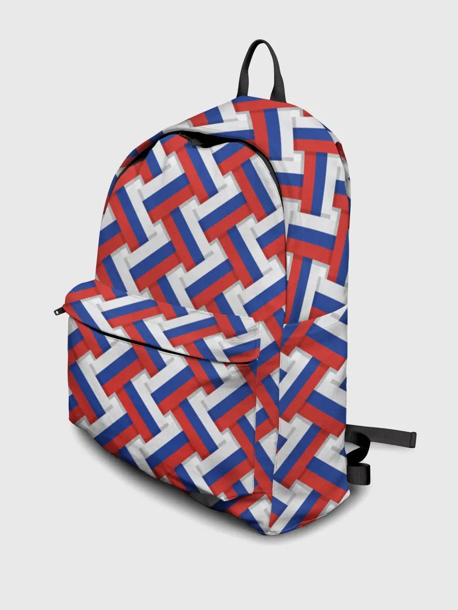 Рюкзак джинсовый / Российская плетёнка