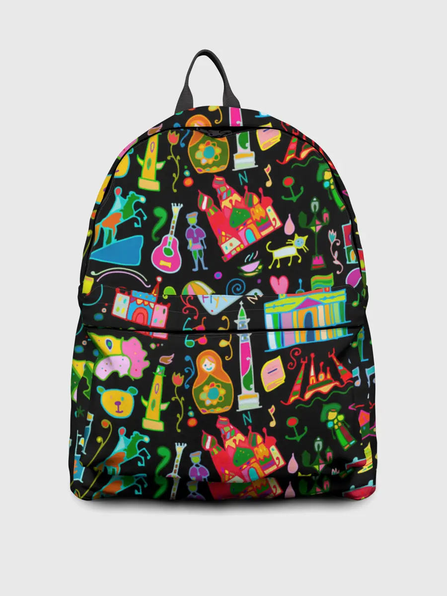 Рюкзак джинсовый / Travel to Saint Petersburg