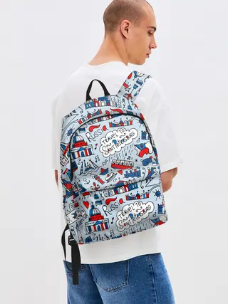 Рюкзак джинсовый / Travel to Saint Petersburg