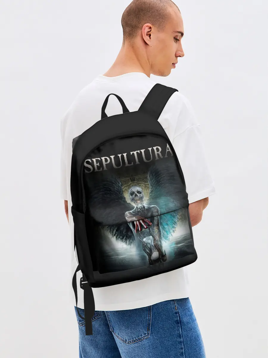 Рюкзак джинсовый / Sepultura