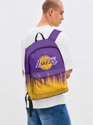 Рюкзак джинсовый / LA LAKERS