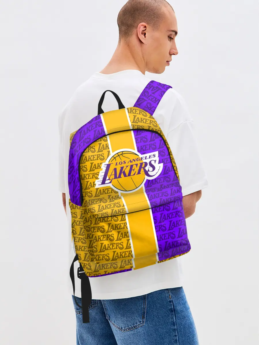 Рюкзак джинсовый / LA LAKERS