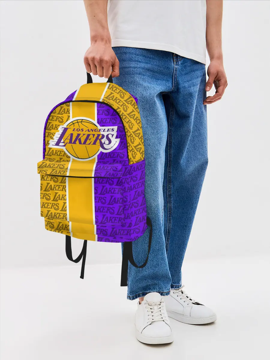 Рюкзак джинсовый / LA LAKERS