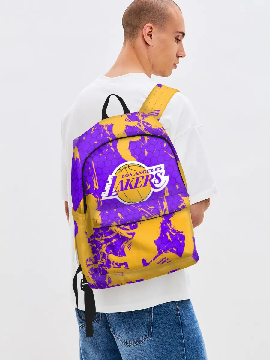 Рюкзак джинсовый / LA LAKERS