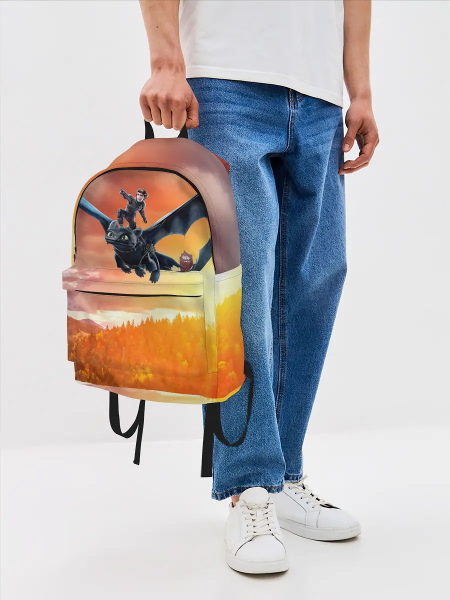 Рюкзак джинсовый / Night Fury