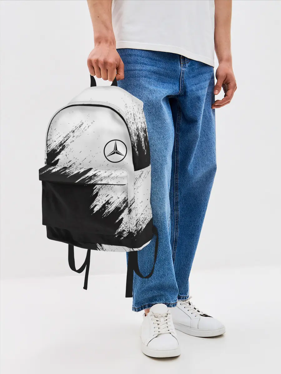 Рюкзак джинсовый / Mercedes