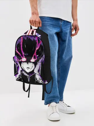 Рюкзак джинсовый / Шигэо Кагэяма 100%