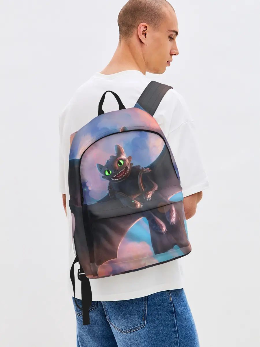 Рюкзак джинсовый / Беззубик