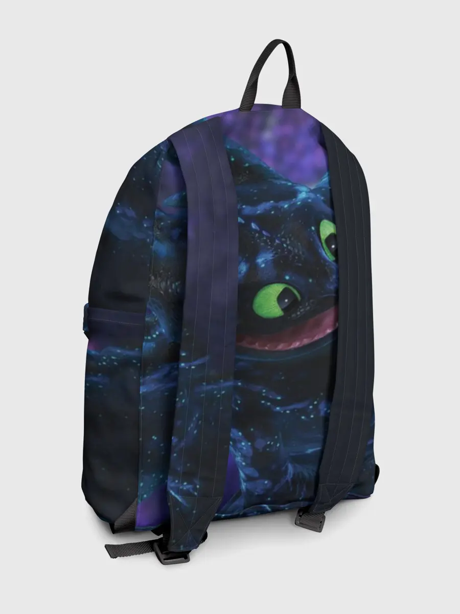 Рюкзак джинсовый / Как приручить дракона