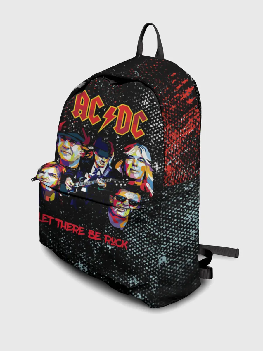Рюкзак джинсовый / AC/DC