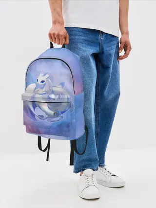 Рюкзак джинсовый / дневная фурия