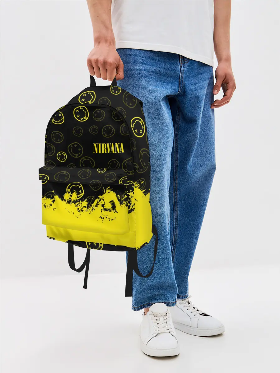 Рюкзак джинсовый / NIRVANA