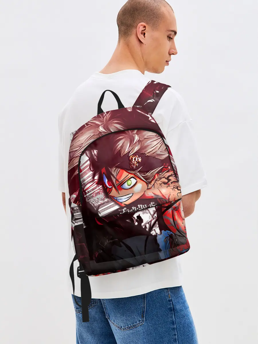 Рюкзак джинсовый / Брутальный арт Асты