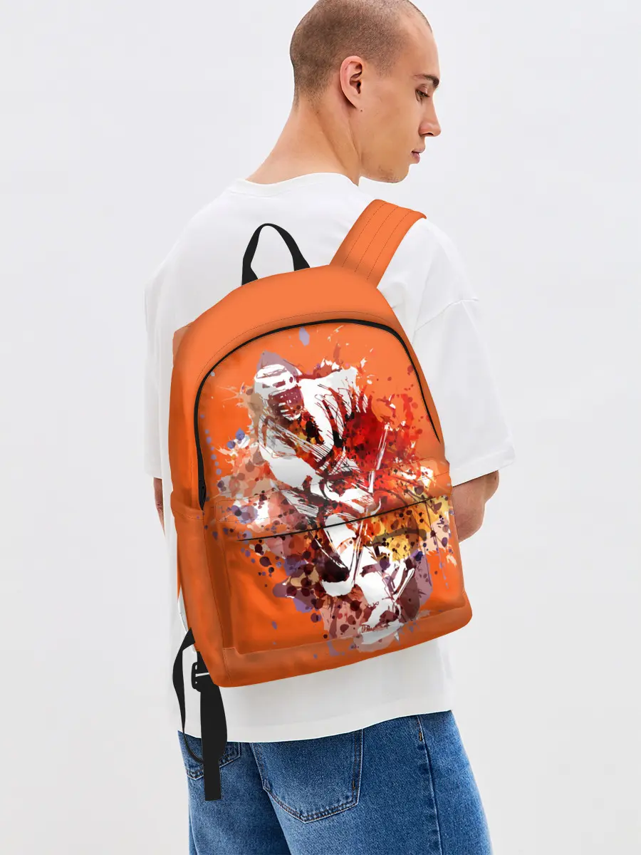 Рюкзак джинсовый / Хоккей