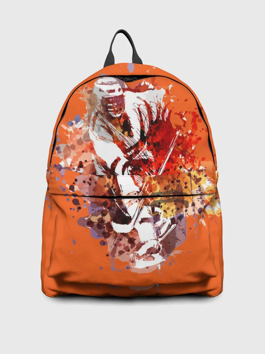 Рюкзак джинсовый / Хоккей