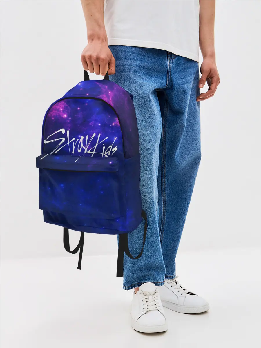 Рюкзак джинсовый / Stray Kids