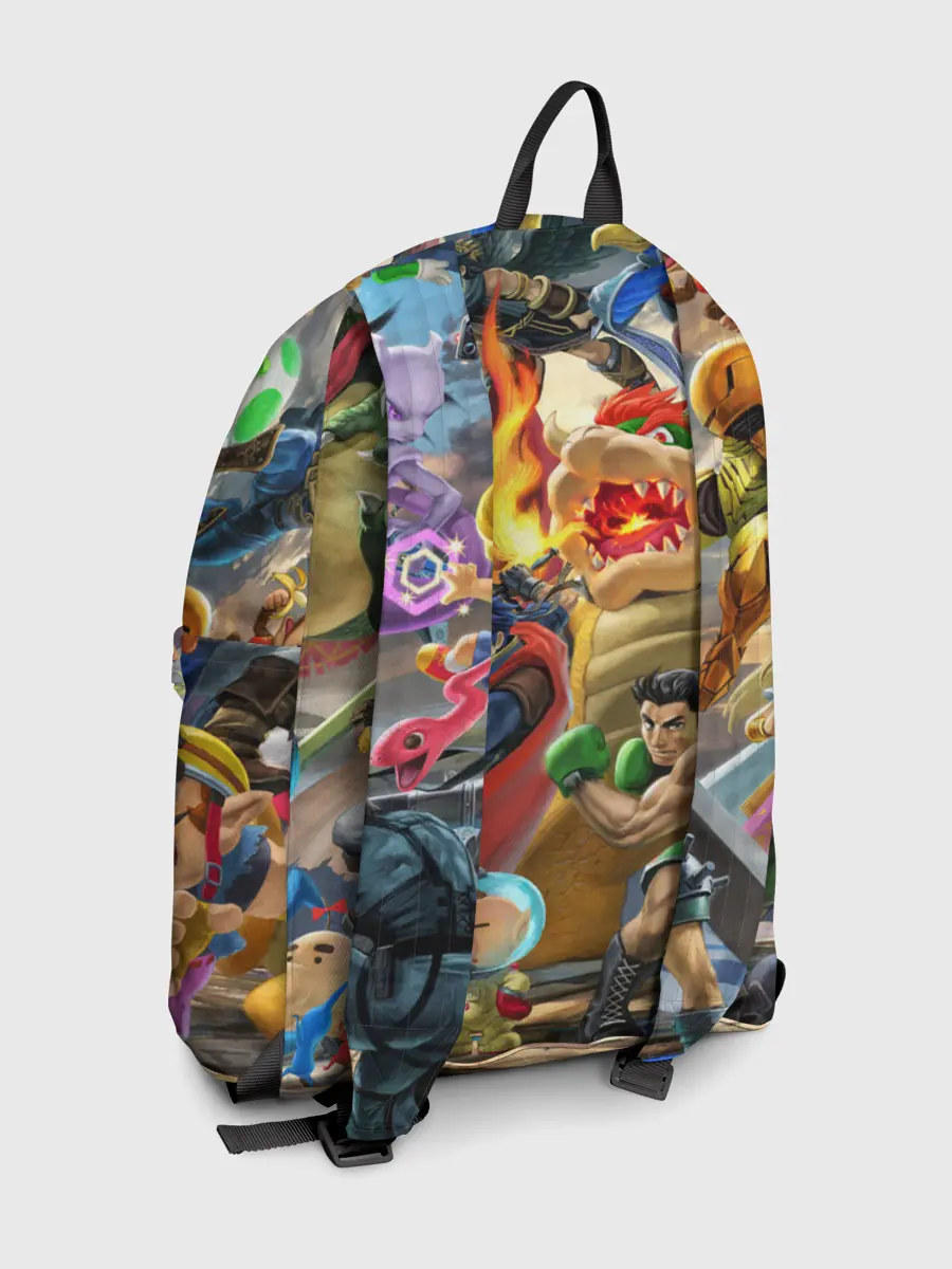 Рюкзак джинсовый / Super Smash Bros ultimate