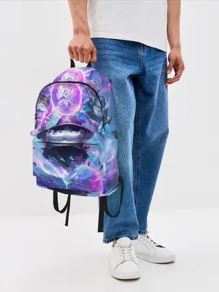Рюкзак джинсовый / League of legends