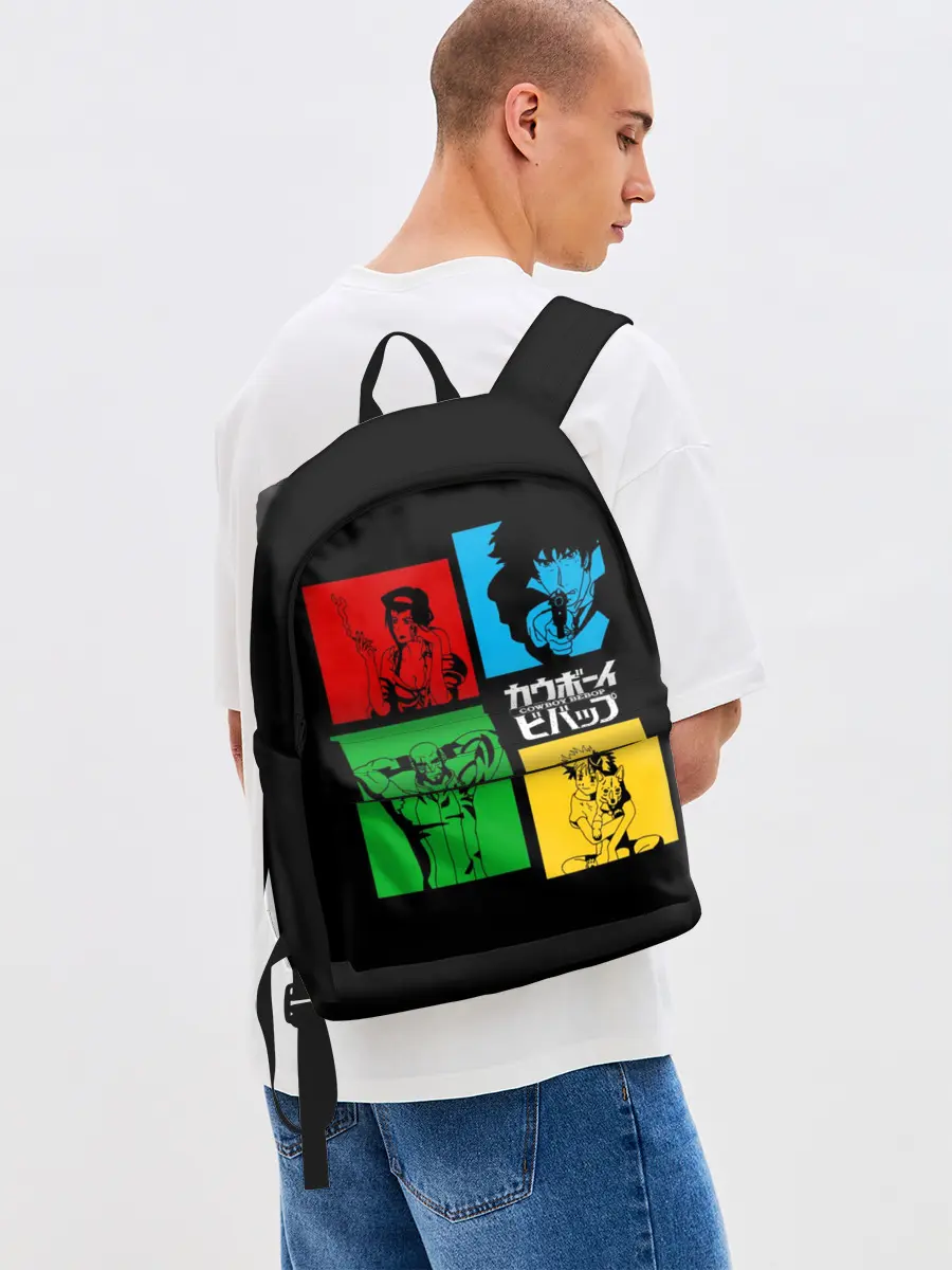 Рюкзак джинсовый / Ковбой Бибоп