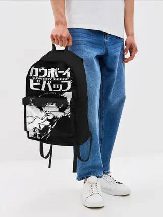 Рюкзак джинсовый / Ковбой Бибоп